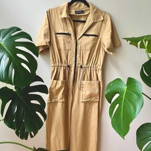 Khaki Jumpsuit